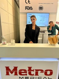 Hostess for IDS in Cologne