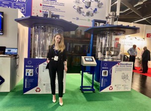 Booth Hostesses at European Coatings Show