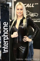 Naše krásné modelky na Motosaloně